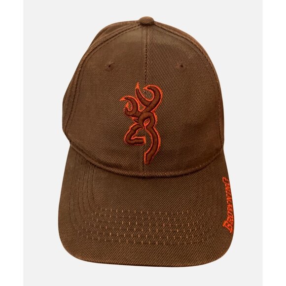Browning Brown & Orange Cap One Size Fits All Mens Hat - Picture 1 of 7